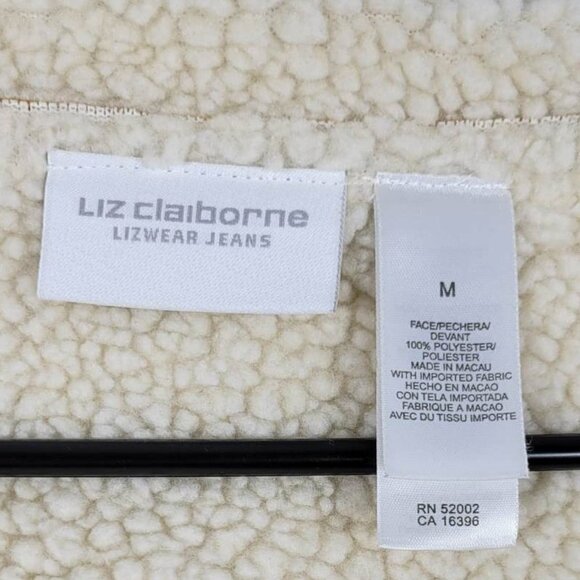 Liz Claiborne  Faux Suede Vest # 269 Size M - Picture 3 of 6